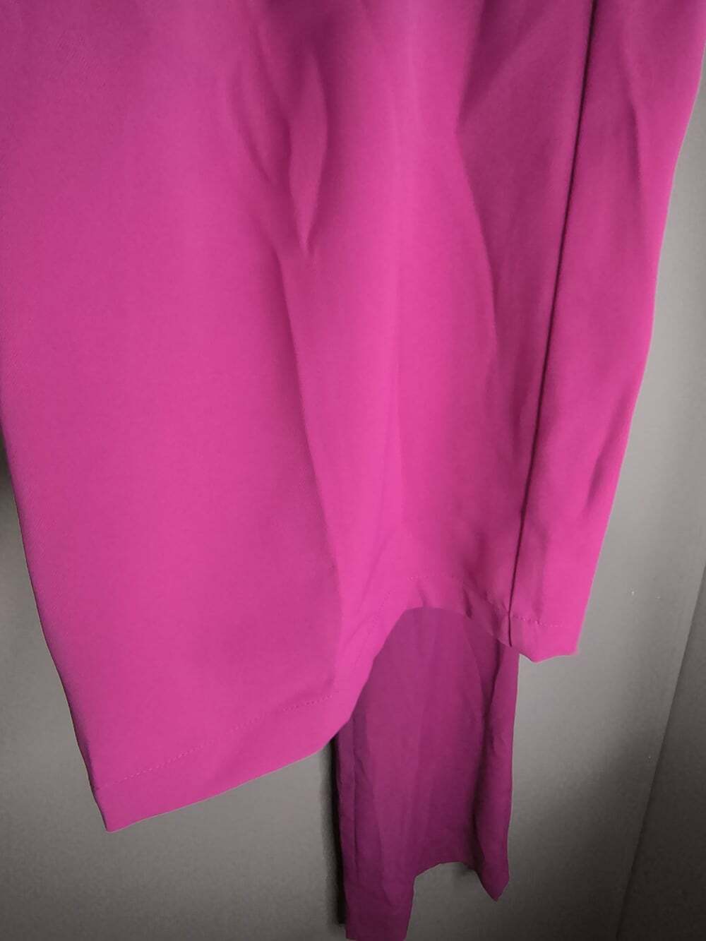 Entro High Waist Wide Leg Hot Pink Trousers Size Large #21084 Business Casual - Picture 3 of 14